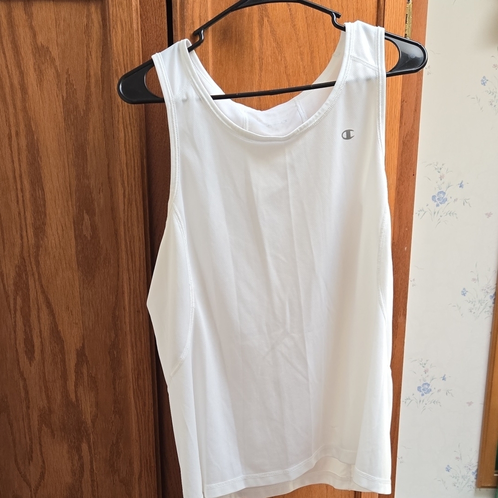Champion Women's White Tank Top